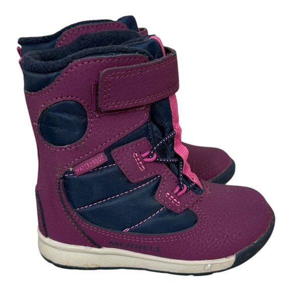 Merrell snow bank waterproof kids boots size 7 - Picture 1 of 6